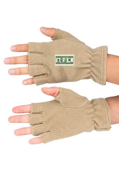 herotasarım Polar Bll3751 - Dollar Cutout Gloves Neck Collar Σετ 2 τεμαχίων
