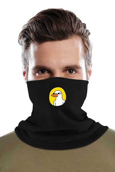 herotasarım Polar Bll3481 - Set de 2 guler pentru gât cu mănuși decupate pescăruș