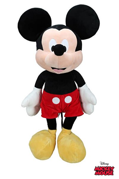 hediyecik Orjinal Mickey Mause Peluş Oyuncak Büyük Boy 80 Cm Lisanslı