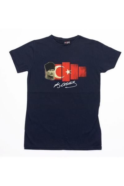 mAddog Atatürk Bayrak/vatan Tshirt /arkası Imzalı / BÜYÜK BEDEN (relax Fit) 1...