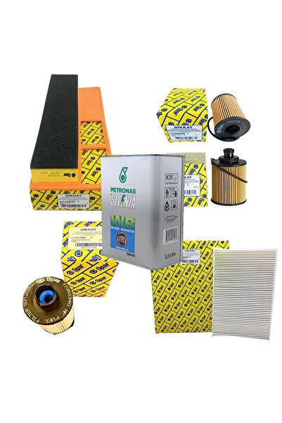 OPAR Fiat Albea- Palio 1.3 Multijet Euro 4 Filtre Bakım Seti 4' Lü Ve Selenia...
