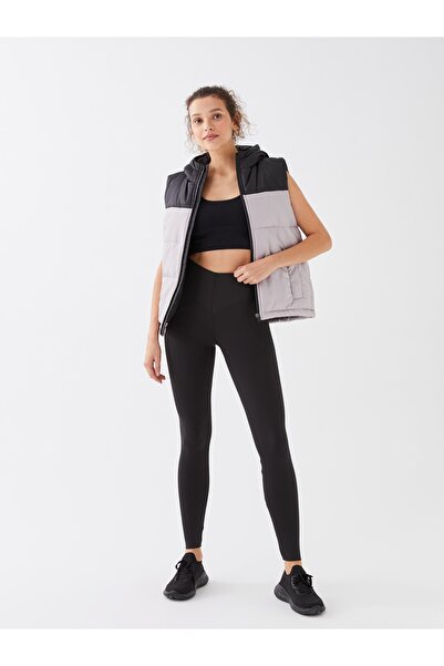 LC Waikiki Colanți sport uni cu talie elastică pentru femei