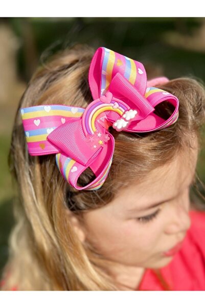 QUEEN AKSESUAR Ειδική σχεδίαση Πολυτελής ασημί κορώνα Rainbow Unicorn Heart B...