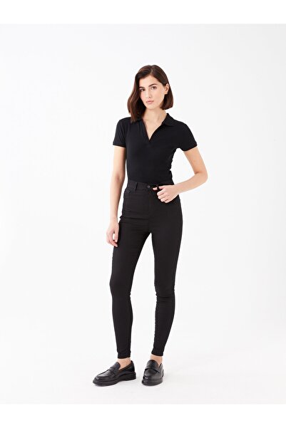 LC Waikiki Yüksek Bel Süper Skinny Fit Kadın Jean Pantolon