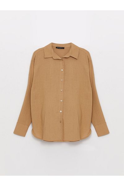 LC Waikiki Schlichtes Langarm Umstandsshirt