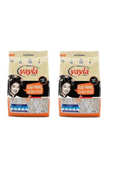 Yayla Suşi Pirinç 500 Gr X 2 Adet