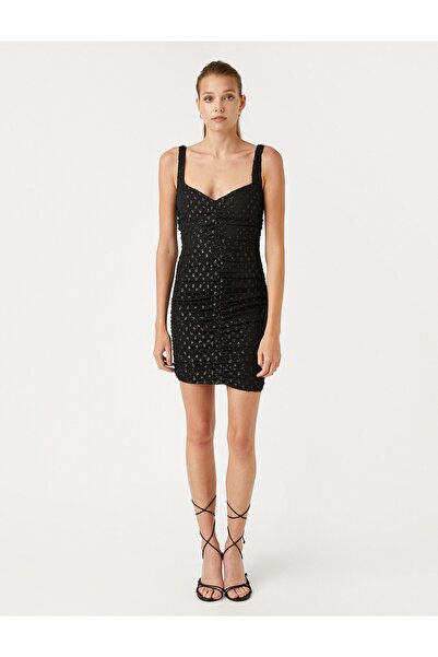 Koton Třpytivé mini šaty