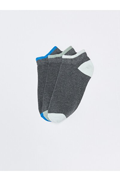 LC Waikiki Barevné blokované chlapecké botičky ponožky 3-dílné