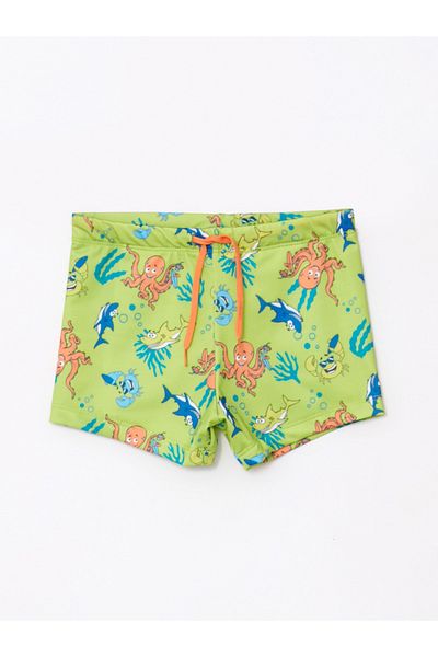LC Waikiki Τυπωμένο Quick Dry Boy's Boxer μαγιό