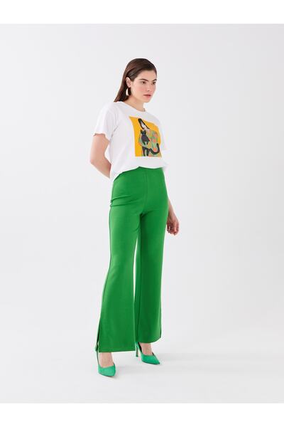 LC Waikiki Beli Lastikli Düz Kadın Eşofman Altı