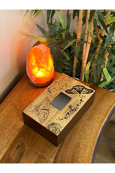Fun Life Handmade Wooden Tissue Box