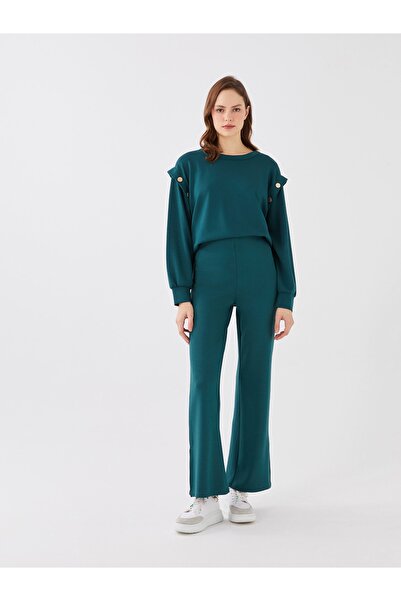 LC Waikiki Beli Lastikli Düz Kadın Eşofman Altı