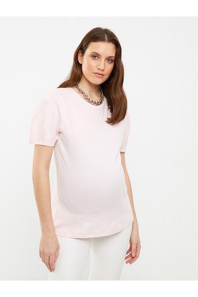 LC Waikiki Umstands-T-Shirt aus Baumwolle – Rundhalsausschnitt, kurze Ärmel