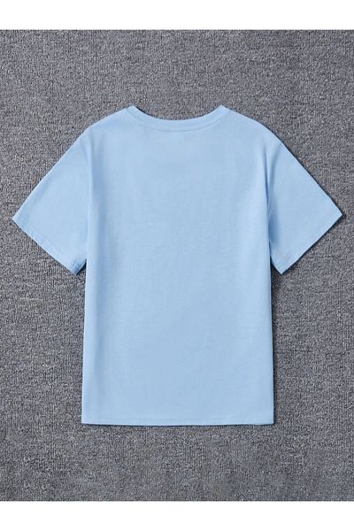 Machetta Tricou pentru copii oversize cu imprimeu Little Heart