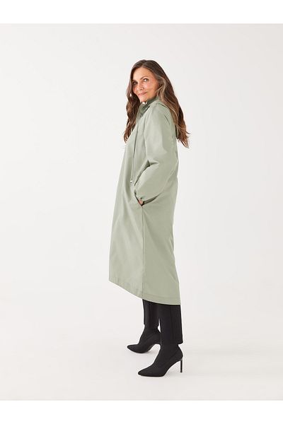 LC Waikiki Hooded Straight Long Sleeve Women's Coat