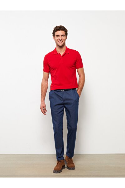 LC Waikiki Ανδρικό T-Shirt Pique - Polo λαιμόκοψη, κοντό μανίκι