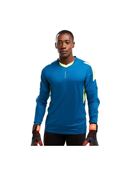 Decathlon Kipsta Goalkeeper Jersey - Blue - F500