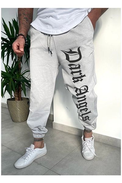 De Carte Unisex tepláky s potiskem Dark Angels