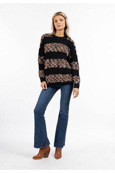 USHA FESTIVAL knit sweater rakata