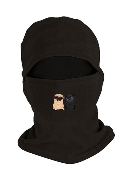herotasarım Set de mască de zăpadă și mănuși lungi Polar Pugs - Bll3567