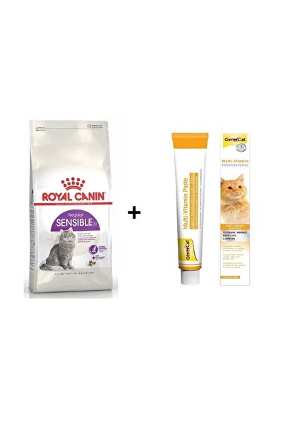 Royal Canin Sensible 33 Kuru Kedi Maması 2 Kg + Gimcat Multivitamin 100 Gr