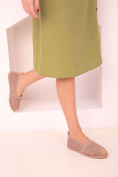 SOHO Γυναικείες μπαλαρίνες Mink 17963