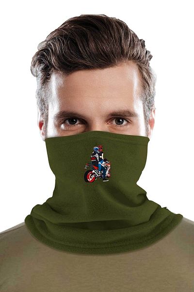 herotasarım Σετ μακριά γάντια - Motor Love Neck Collar Bll3464