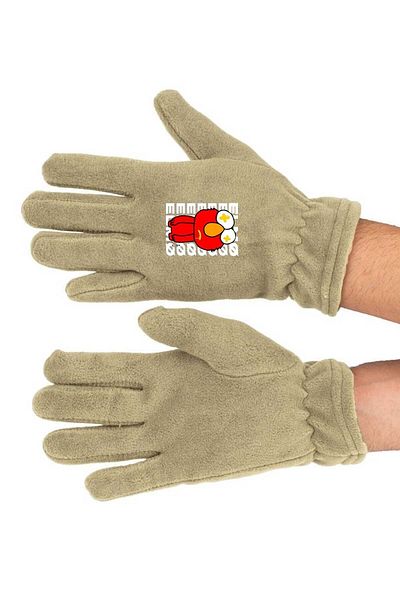 herotasarım Set de mănuși lungi cu guler de film cu dungi Elmo - Bll3514