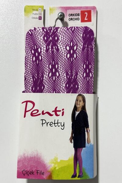 Penti Pretty Çiçek File Desenli Külotlu