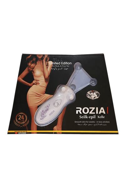 ROZIA Profesyonel Epilatör Ipli Tüy Alma Makinesi Epilasyon Aleti