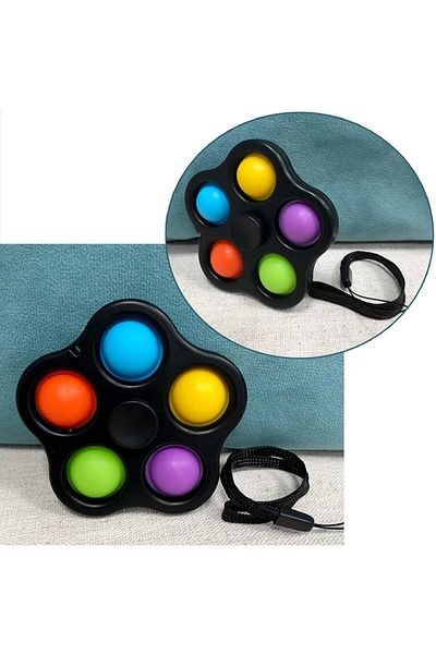 Yenigeldi Popit and Sensory Stress Wheel - Colorful Fidget Toys