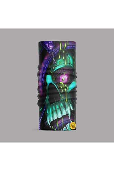 Buffalo باندانا متعددة الأغراض بتصميم فني