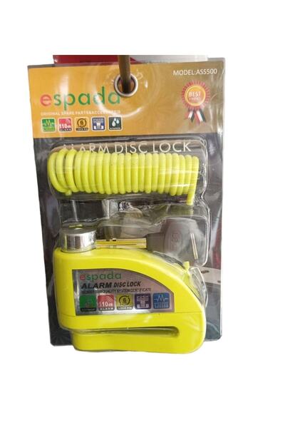 ESPADA Alarm Disc Lock - Alarmlı Disk Kilidi