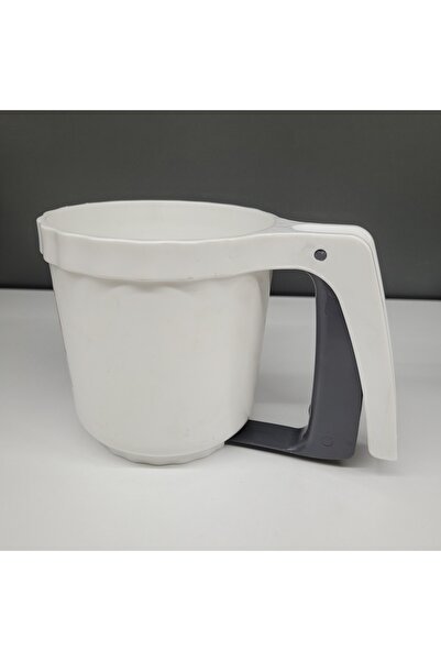 MLH HOME Pratik Un Eleği Mandallı Beyaz Renk