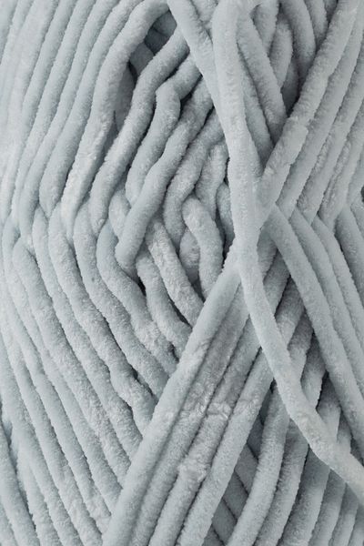 SENSY Premium Velvet Velvet Thread Hand Knitting Thread Blanket Thread Sweater Thread Baby Blanket Thread Ice Gray