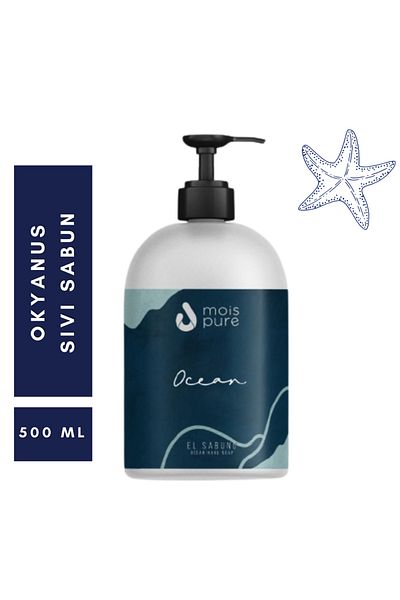 Mois Pure Ocean - Ocean Liquid Soap - 500 Ml