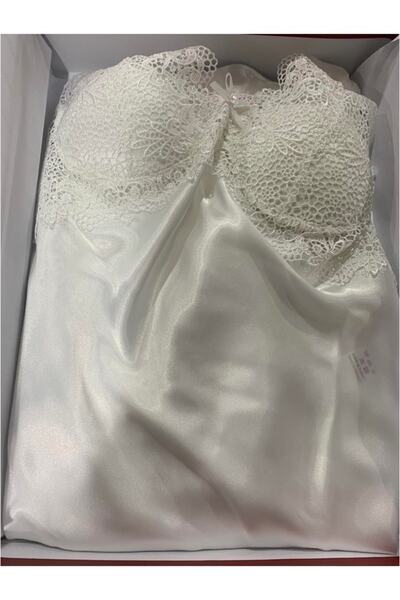Carmella Set de lenjerie de noapte pentru femei din satin, 6 piese