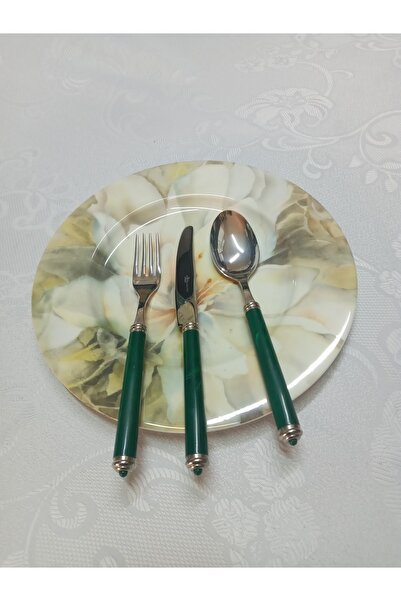 Assos Ert Tiffa Green 36 Parça Çatal Kaşık Bıçak Seti