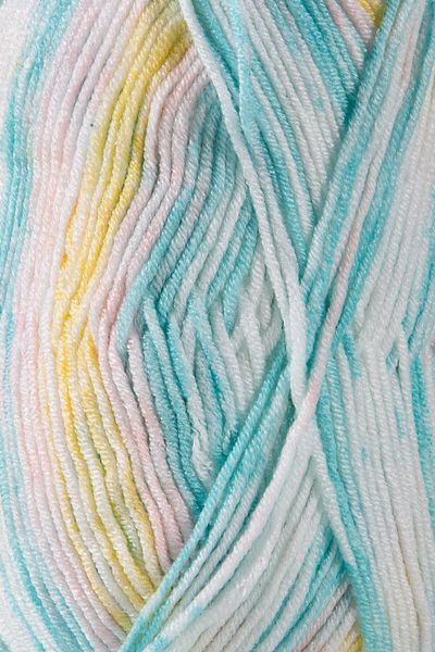 SENSY Premium Softee Baby Hand Knitting Yarn Baby Yarn Πουλόβερ Κορδόνι Φουλάρι Μποτάκια Baby Yarn Τυρκουάζ Κίτρινο Tie Dye