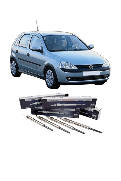 BERU Opel Corsa C Isıtma Bujisi Euro 4 2001-2006 Corsa 1.3 Cdti Euro 4 Kızdır...