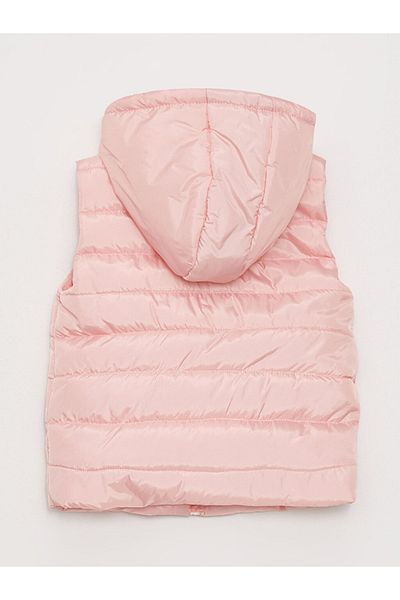 LC Waikiki Hooded Basic Girl's Puffer Vest