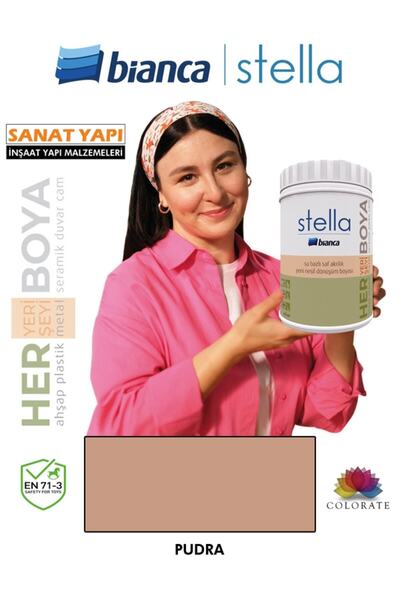 Bianca Stella Su Bazlı Akrilik Boya 1lt