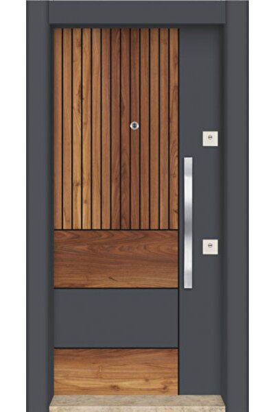 MONO ÇELİK KAPI SİSTEMLERİ Daire Giriş Kapısı, Çelik Kapı, Mn-1108 Sol