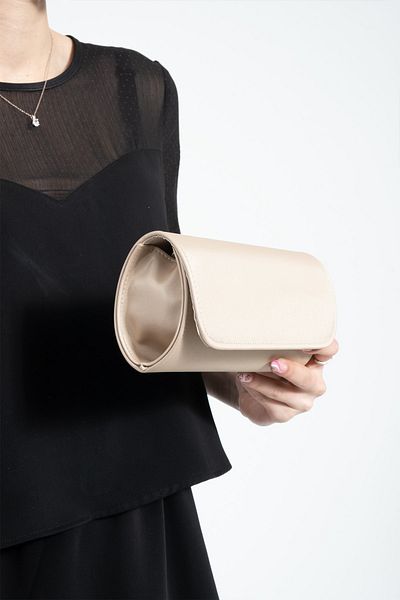bibags Τσάντα Clutch Bag Portfolio Τσάντα βραδινής σατινέ