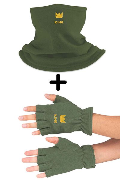 herotasarım King Polar Bll3606 - Set of 2 Gloves and Neck Collar