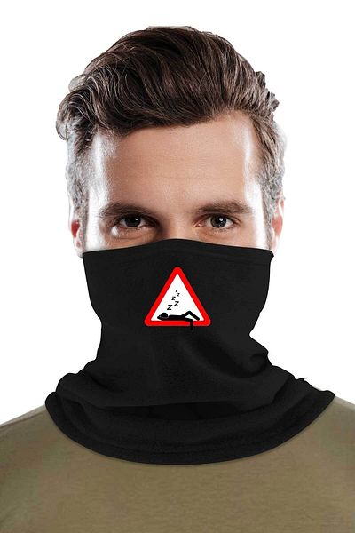 herotasarım Polar Bll3554 - Set de 2 mănuși și guler pentru gât Sleepy Signage Cutout
