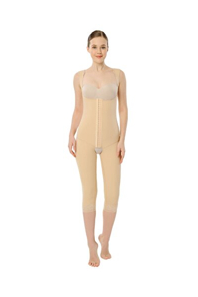 Variteks 217 Agraflı Göğüs Altı - Diz Altı / Sırtı Kapalı Liposuction Korse