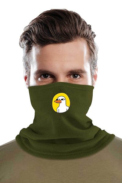 herotasarım Polar Bll3481 - Σετ 2 γάντια Seagull Cut με γιακά λαιμού