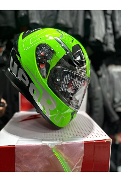 Kupar 917 GÜNEŞ GÖZLÜKLÜ FULL FACE KASK ( ŞEFFAF CAM VE SPOYLER HEDİYELİ)