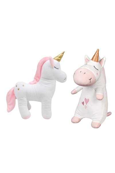 MY toys Peluş Unicorn Figürlü Yastık Ikili Ürün